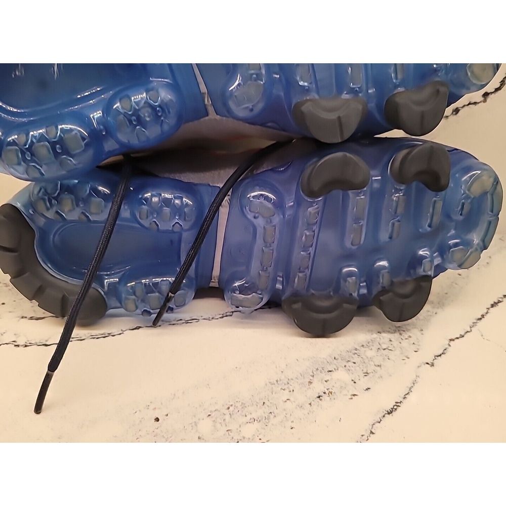 NIKE AIR VAPORMAX 2019‎ (GS) DARK GREY/BLUE ORANGE US SZ 5Y - Picture 10 of 11